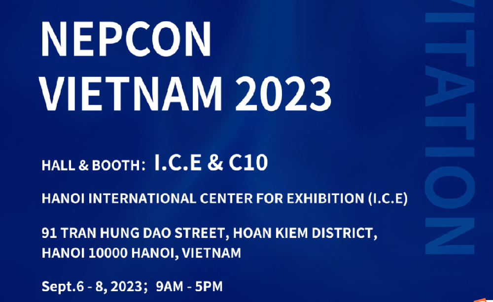 展会预告|z6com·尊龙智能亮相NEPCON VIETNAM 2023